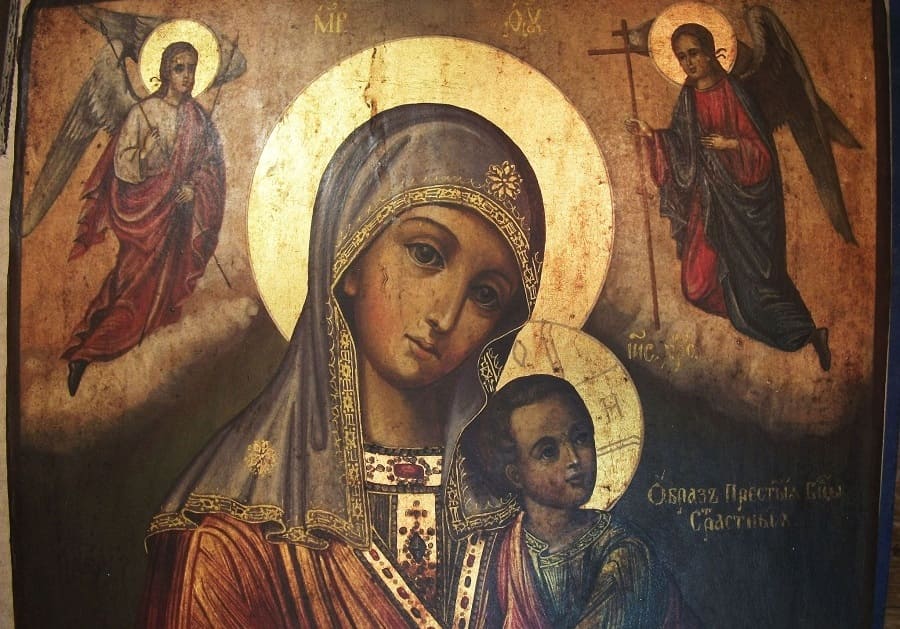 Икона Божией Матери "Страстная"