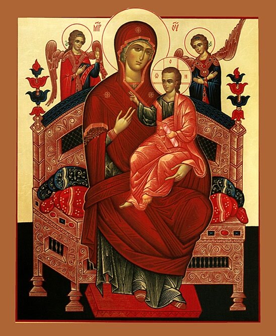 31 августа-иконы Божией Матери "Всецарица"